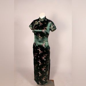 Vintage 80s Solz Squirrel Cheongsam